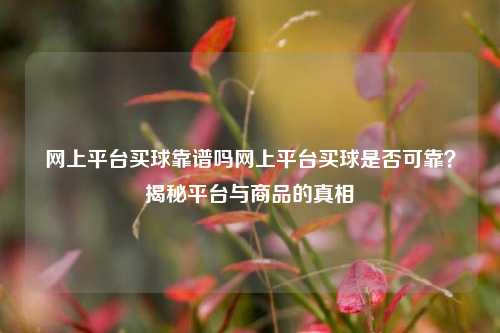 网上平台买球靠谱吗网上平台买球是否可靠？揭秘平台与商品的真相